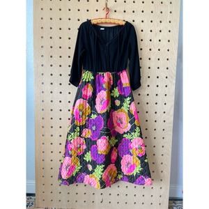 Vintage quilted dress